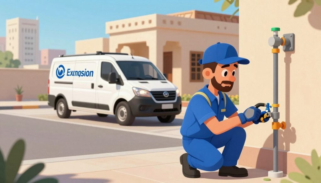 أفضل شركة تمديد غاز بالرياض